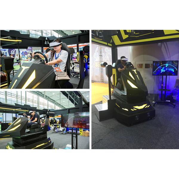 Indoor Deepoon E3 Glasses Virtual Reality Car Driving Simulator Coin Operated
