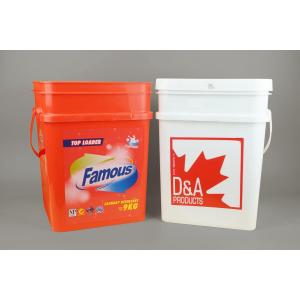 5L Clear Rectangular Plastic Food Packaging Bucket
