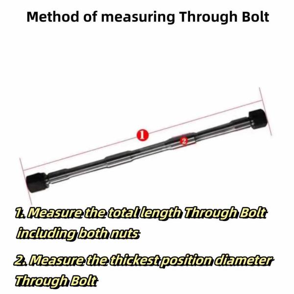 Hydraulic Rock Demolition Hammer Breaker Spare Parts Through Bolts