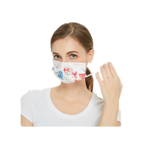 Cheap custom printed cotton allergy 3ply 4ply facial smoke face xhalation valve anti dusk mask bulk
