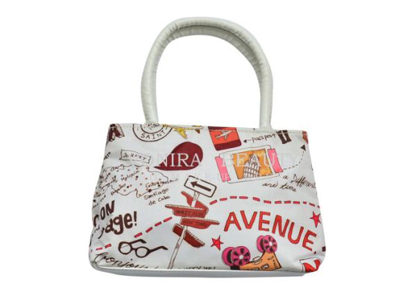 Bolsa pequena das mulheres cosméticas bonitas do malote do saco da escova da composição com punhos