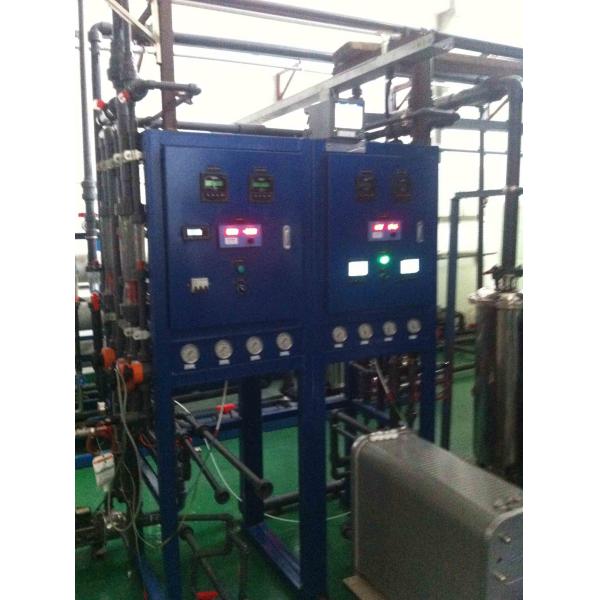 Химическая жидкость обрабатывая водоочистку 18MΩ.cm 120m3/h EDI обратного осмоза