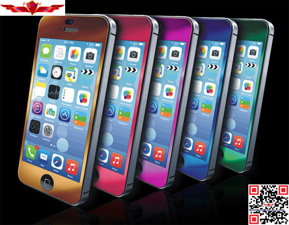 Import Germany AGC Glass 9H 0.5MM HD Tempered Glass Screen Protector For Iphone 5/5C/5S