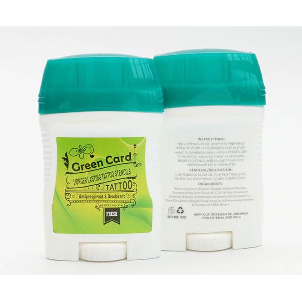 Green Card Tattoo Transfer Cream Longer Lasting Tattoo Stencil 2oz 56.6g
