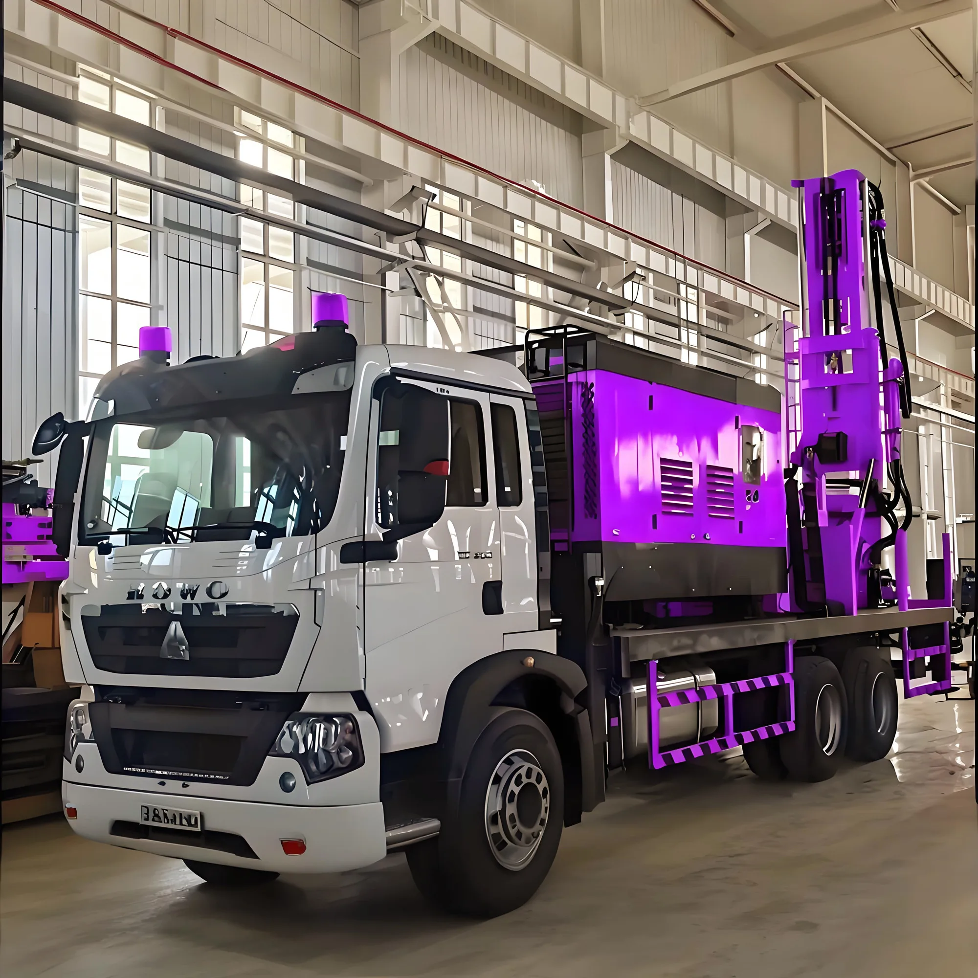 Hydraulic Well Drilling Machine Construction And Industrial Water Supply High Efficiency Water Well Drilling Rig