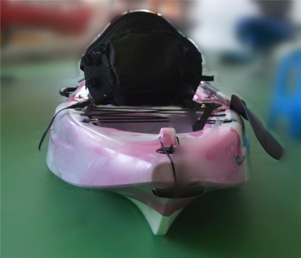 9FT Pro Angler Kayak Fishing Boats Outdoor Open Fishing Pink Color No - Inflatable