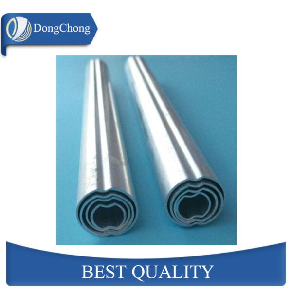 Silver 6061 Lightweight Aluminum Pipe Non Polished Customized Diameter