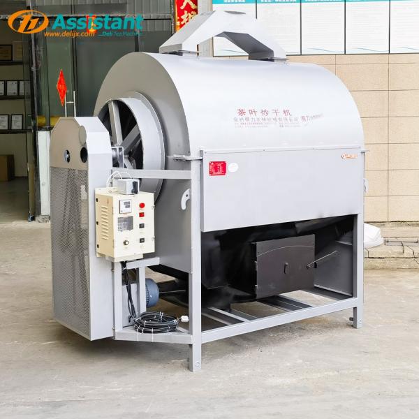 DL-6CSTP-CM110 Household Tea Roasting Drum Machine for Wood/Coal Heating Tea Fixation