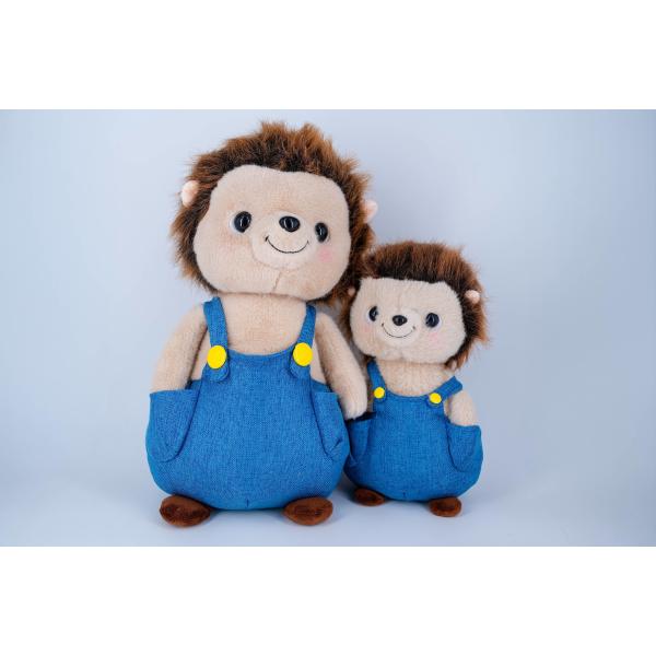 OEM Custom Soft Plush Toys Stuffed Animal Kids Toy Plush Hedgehog With Dress