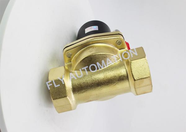 UW-50 Electric Water Valve Normally Closed 2W G2 Brass 2/2 Way AC220V UNID