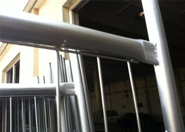 Professional Temp Fence Panels Free Standing Metal Fence 3.8mm Diameter