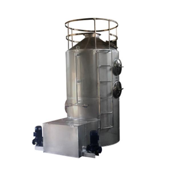 700 kg ODM Environmental Waste Gas Treatment Equipment Horizontal Gas Scrubber Design