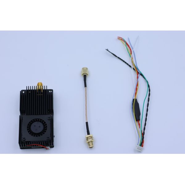 80 Channels FPV VTX Video Transmitter AKK 5.8GHz High Power 12-28V