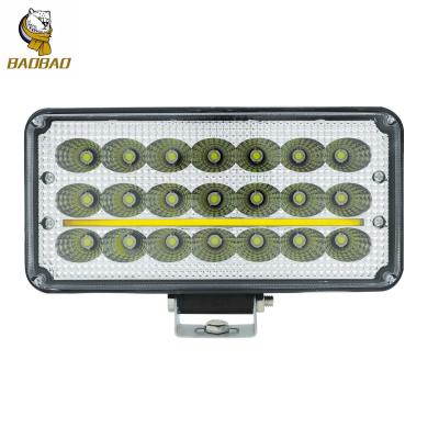 Caminhão Luz de trabalho LED amarelo branco fora da estrada Luz de trabalho de condução