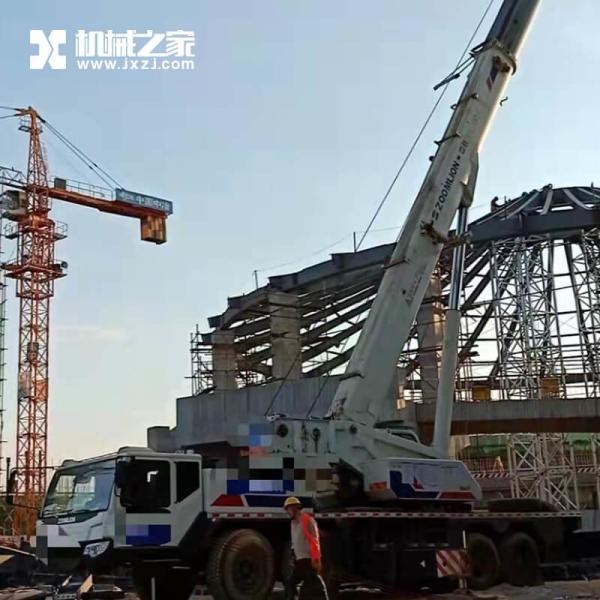Grue de camion Zoomlion d'occasion Zoomlion QY80V Grue mobile de camion d'occasion