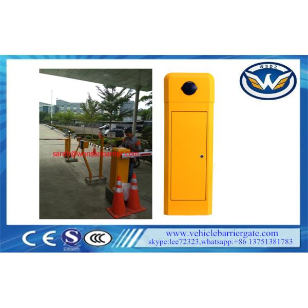 Single Bar Toll Barrier Gate High Sensitive Limit Switch With Traffic LED Light