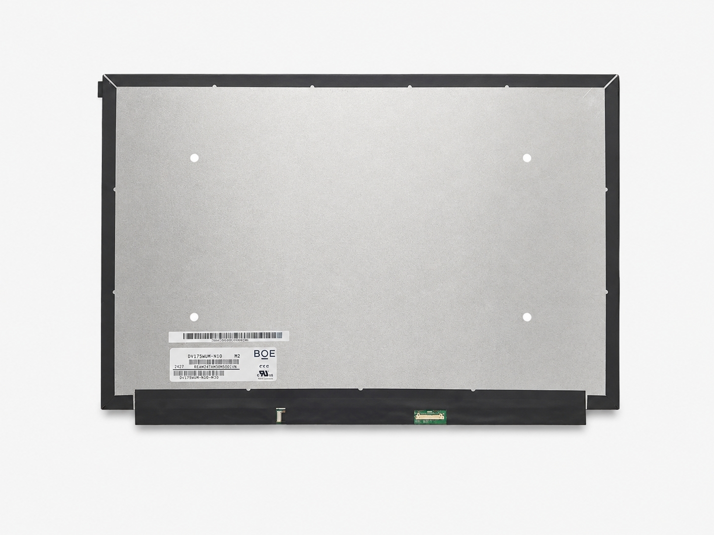 17.5 Inch WUXGA TFT LCD Panel 1920x1200 250 Nits 30 Pin eDP BOE DV175WUM-N10 Display Module