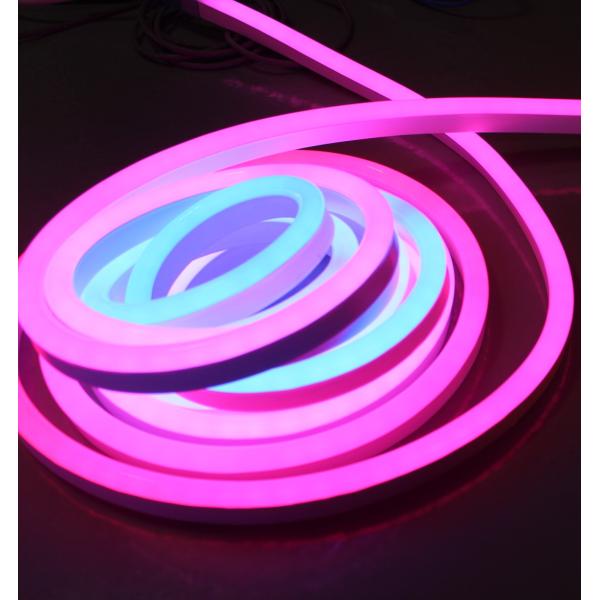 24V RGB LED неон флекс цифровой LED неон Рождественский свет на улице