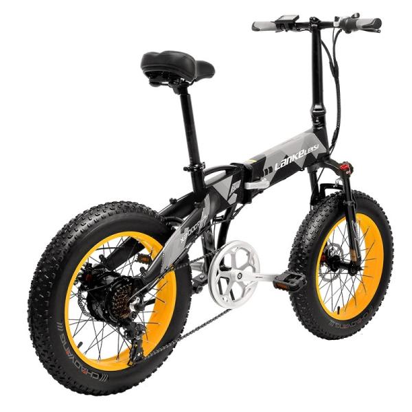 Lankeleisi 20 Inch Folding Electric Bike X2000 Plus Fat Tire Ebike