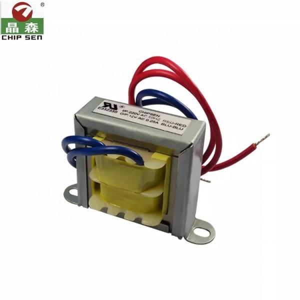 220V 110V 50/60Hz Custom EI48 Power Ferrite Core Transformer for Neon Signs Audio Electric 24V Output Copper Winding