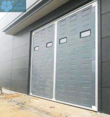 porta secional industrial do painel 50mm de 440mm para a sala fria