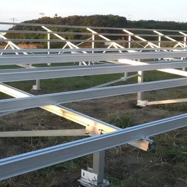 Система установки солнечных панелей на крыше с большой нагрузкой на снег Угол наклона 0-60 градусов