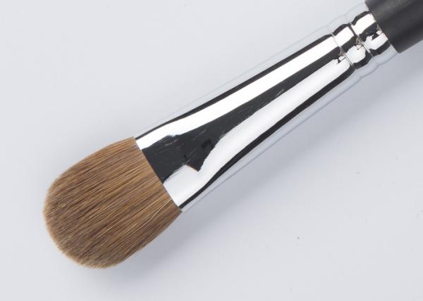 Escova de creme de Luminizing do artista com cabelo puro elegante luxuoso da zibelina