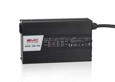 EMC-1000 12V40A Aluminum lead acid/ lifepo4/lithium battery charger for golf cart, e-scooter