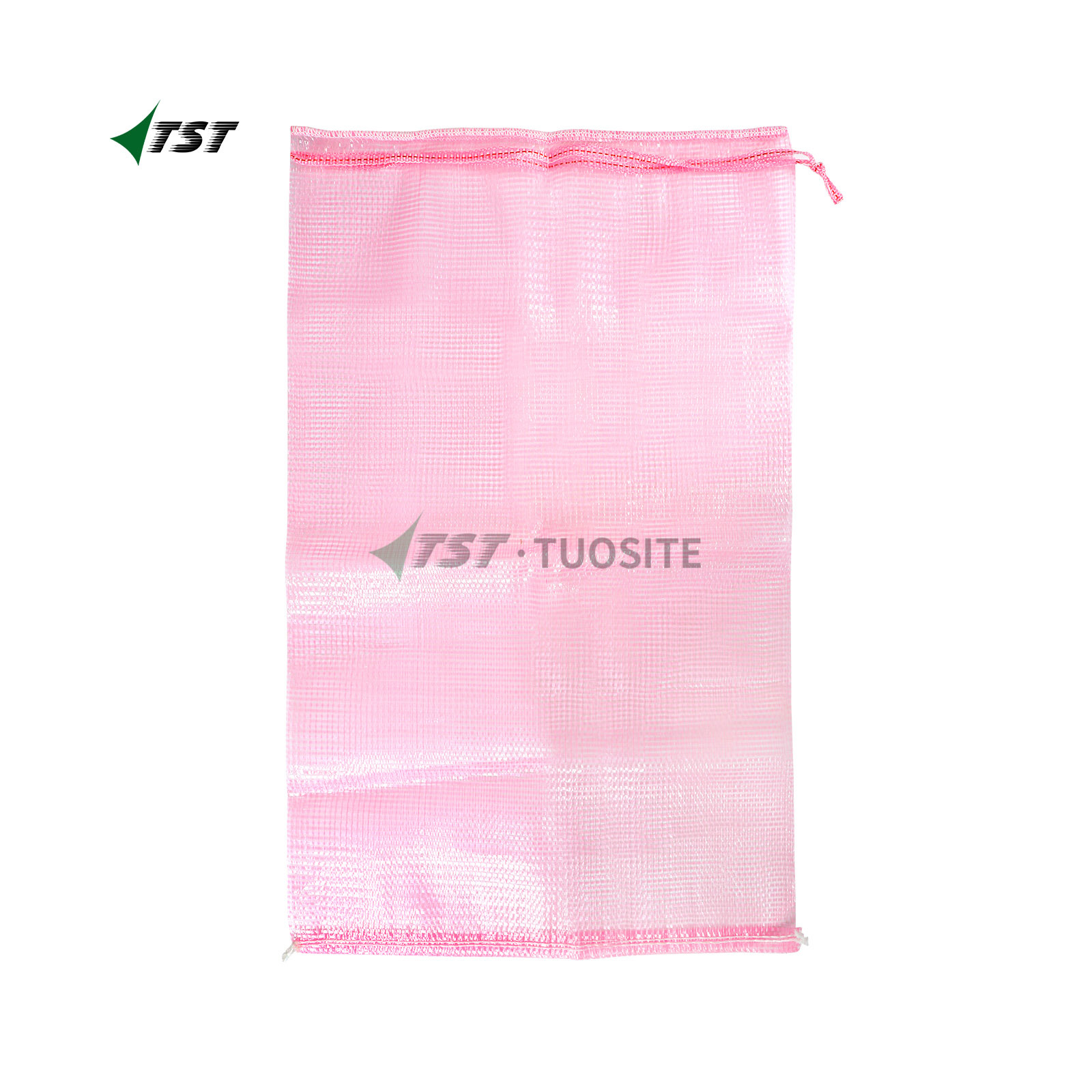 Pink Color 25kg 30kg 53x86 PP Arpillas For Agriculture Packaging Onion