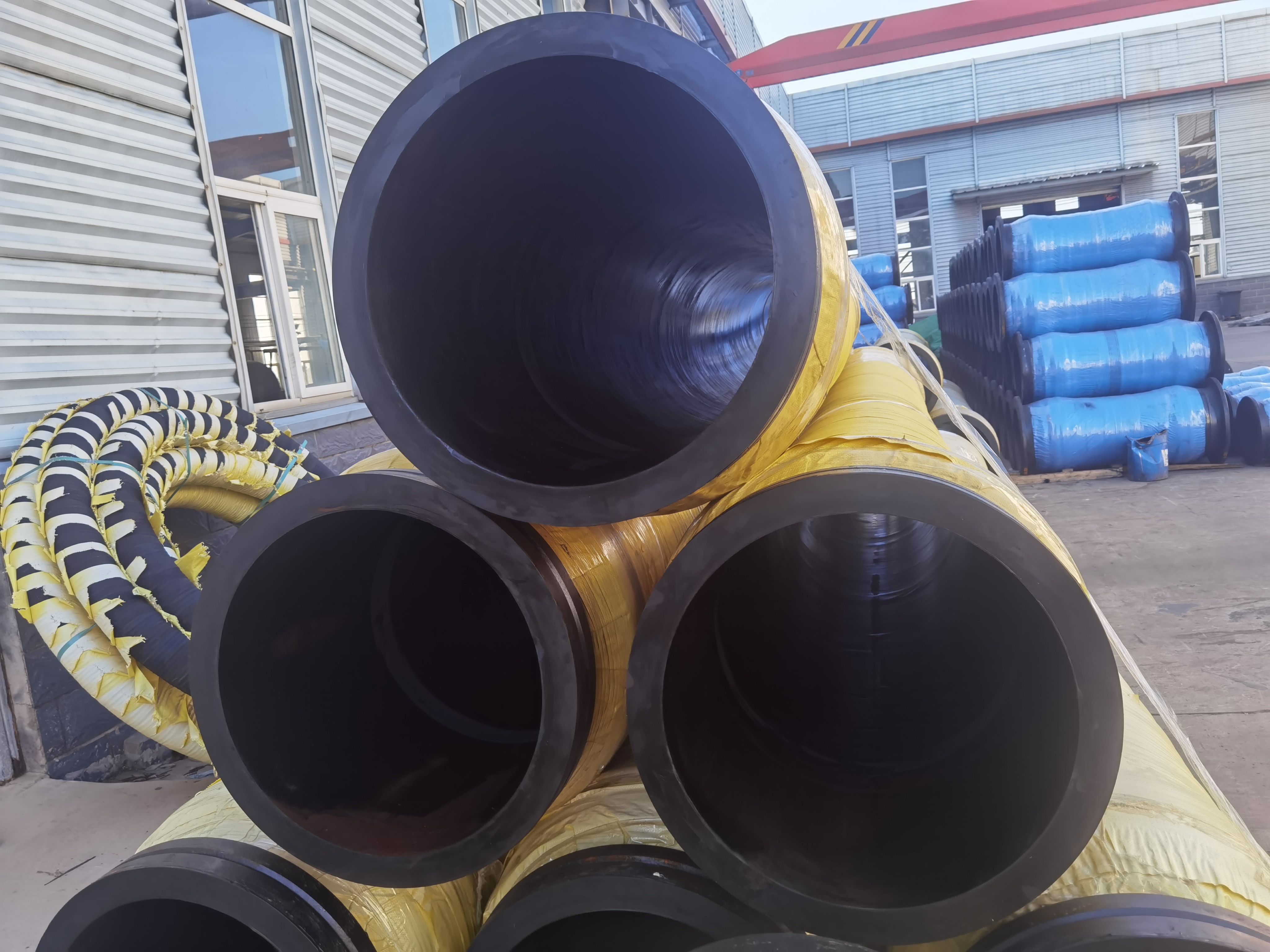 Heavy-Duty Rubber Discharge Hose for Dredging Flexible Slurry Mud Sand Discharge Hose