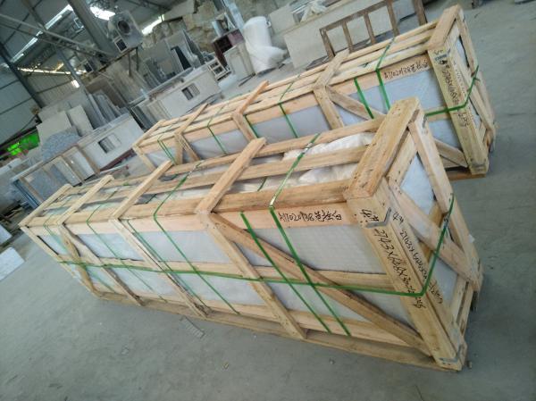 Chinese Bala white Granite slab Countertop vanity top, Prefabricated Granite Tops