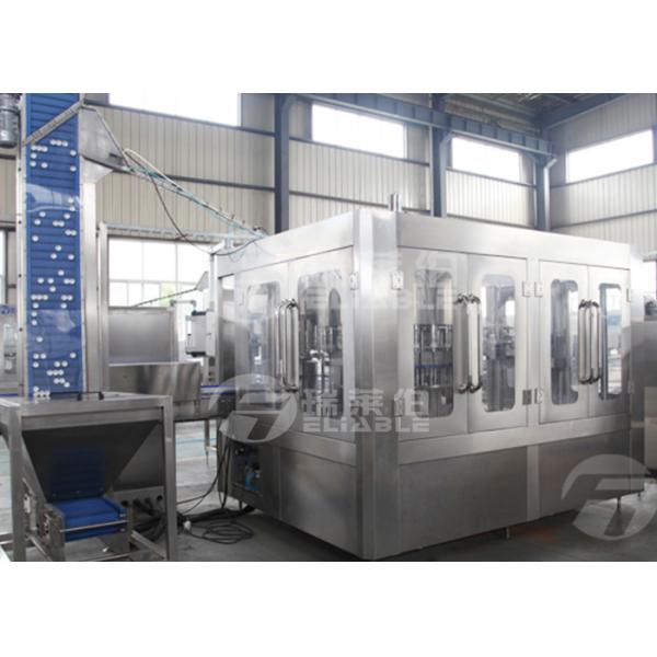 SS 304 Automatic Liquid Filler Equipment Turn Key Project 3 In 1 Filling Machine