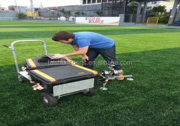 60mm Altura de pilha Amigável para animais de estimação Personaliza-se Erva artificial híbrida Usada para todos os tipos de esportes