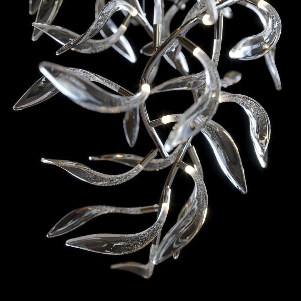 CRI90+ Infinity Large Fishtail Chandelier Hotel Public Commercial Hall Pendants