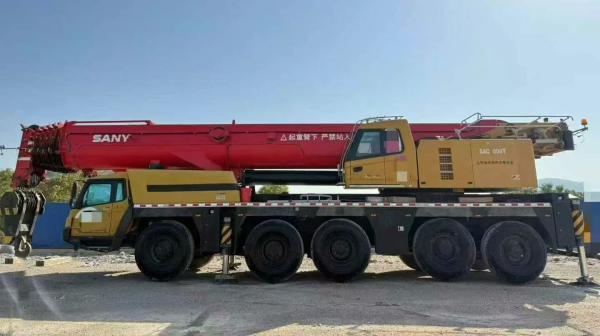 2020 Used Sany Truck Crane STC220T7 avec 74m main boom et année de production de 2020.5