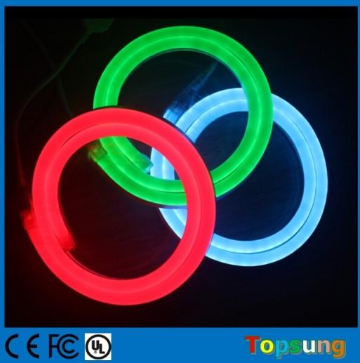 Alta qualidade SMD2835 flex led luzes de néon faixa 24v néon tubo flexível ultra fino 11x18mm vermelho Cor jaqueta PVC