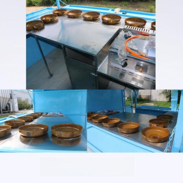 Food Processing 3 Wheel Ape Tuk Tuk Barbecue Motorcycle Cook Trailer