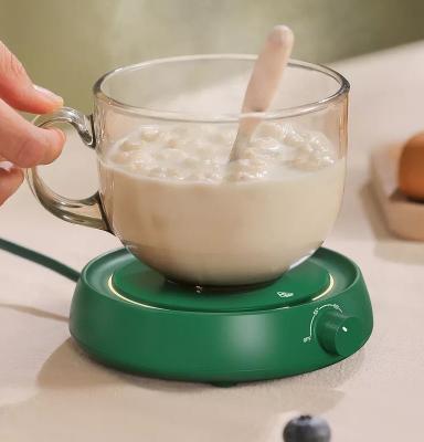Aquecedor de Caneca de Café Elétrico Mudo com Indicador de 3 Temperaturas
