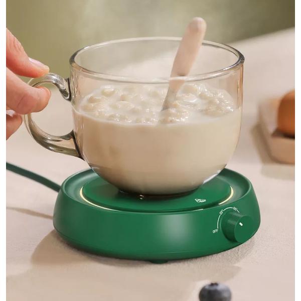 Бесшумный электрический подогреватель кофейных кружек с 3 индикаторами температуры