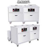 tanques dobro do líquido de limpeza 45L ultrassônico industrial personalizados para as peças da máquina