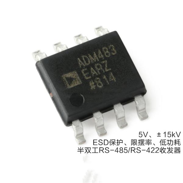 ADM483EARZ-REEL RS-422/RS-485 Interface IC Analog Devices 10 Bits