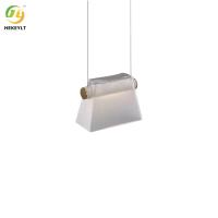 Chapeamento do ferro de GU10 1-Light e fumo de vidro Gray Pendant For Bedroom