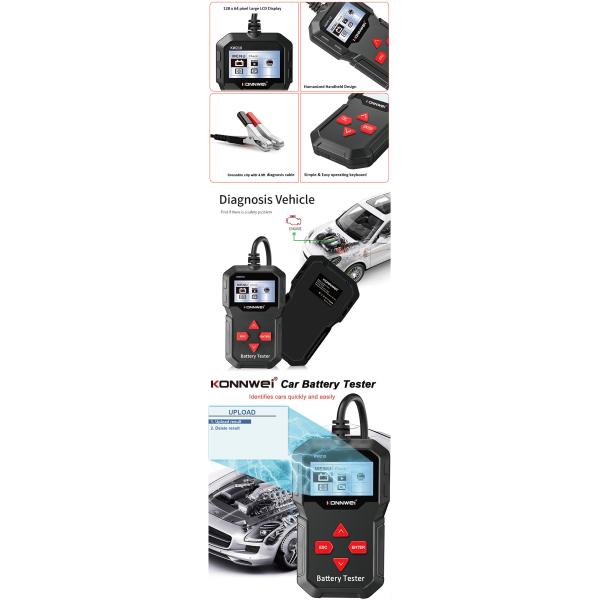 Auto Battery Analyzer Can check battery life resistance health