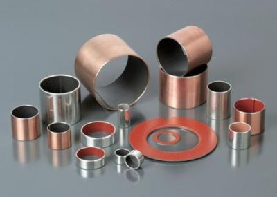 Auto composto Multilayer que lubrifica o baixo aço carbono dos rolamentos + bronze poroso + PTFE