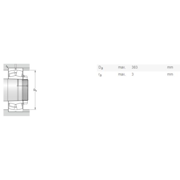 22244 Chrome Steel Spherical Roller Bearing , Super Precision Bearings