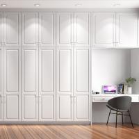 Armoire en bois massif Carcasse personnalisée pour chambre à coucher 25mm