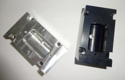 Peças de alumínio CNC personalizadas de dureza 120 mm peças de fresagem CNC anodizadas