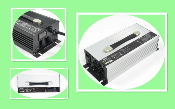 Aluminum Case Lithium Battery Charger 84V 20A For 84V Electric Car Batteries