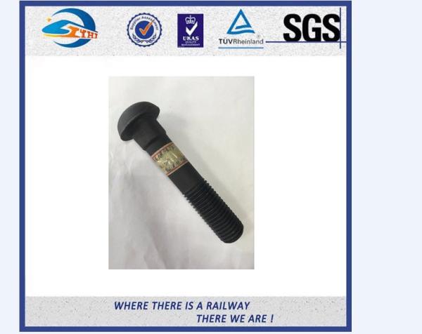 Zinc Plated Forged Bolts Track Fish Bolts And Nuts For Railway
