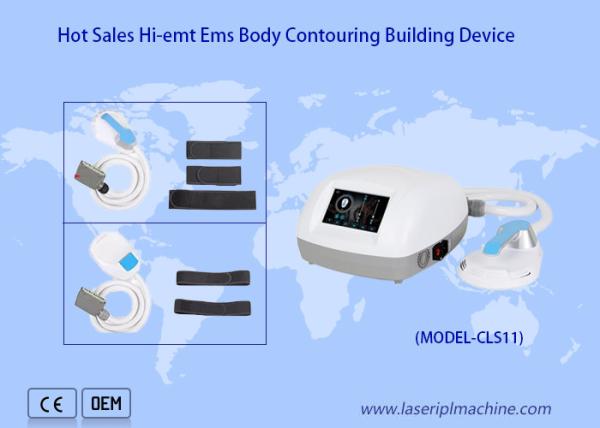 O EMS esculpe olá! o dispositivo do Stimulator do músculo da aptidão do EMS do corpo do RF da máquina de Emt